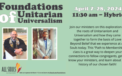 Foundations of Unitarian Universalism