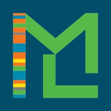 Meadville Lombard Theological School logo featuring a stylized green 'M' with colorful stripes on the left side.